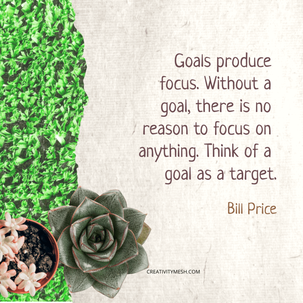 quotes about setting goals and achieving them