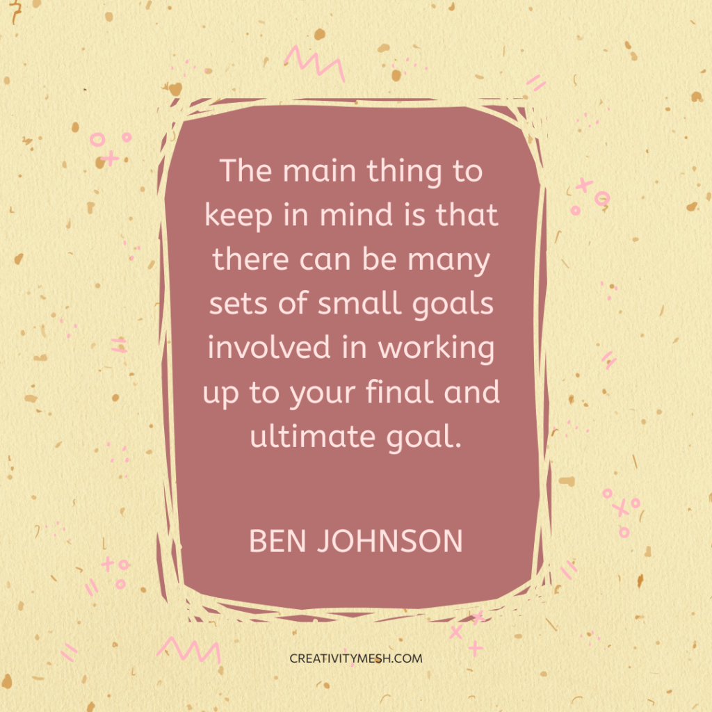 quotes regarding goals